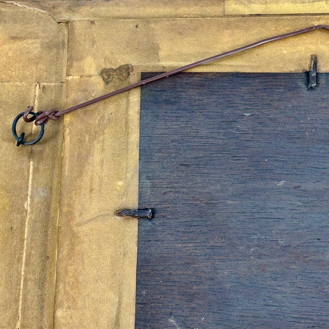 Late 19th Century Original Antique Oil on Board Painting of Gentleman Riding a Horse, Signed H. Hall, in Ornate Gilt Wood Frame For Sale - Image 11 of 12