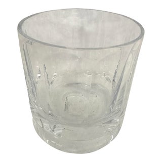 Restoration Hardware Handmade Glass Jar No/Lid For Sale