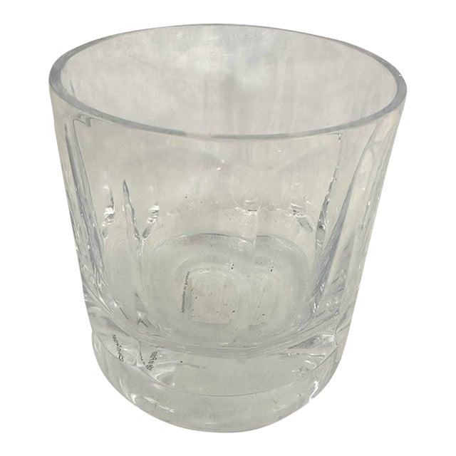Restoration Hardware Handmade Glass Jar No/Lid For Sale