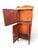 Brown Pair of English Adam Revival Hand-Painted Satinwood Pedestal Cabinets For Sale - Image 8 of 11
