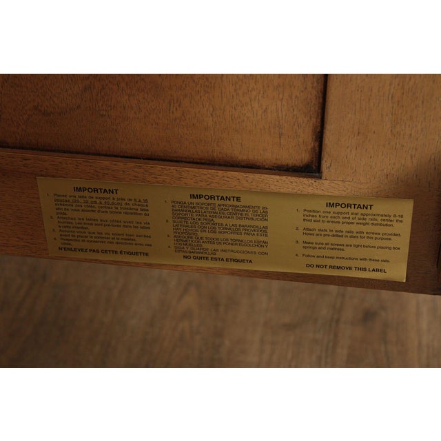 Lexington Furniture Queen Poster Bed For Sale - Image 16 of 18