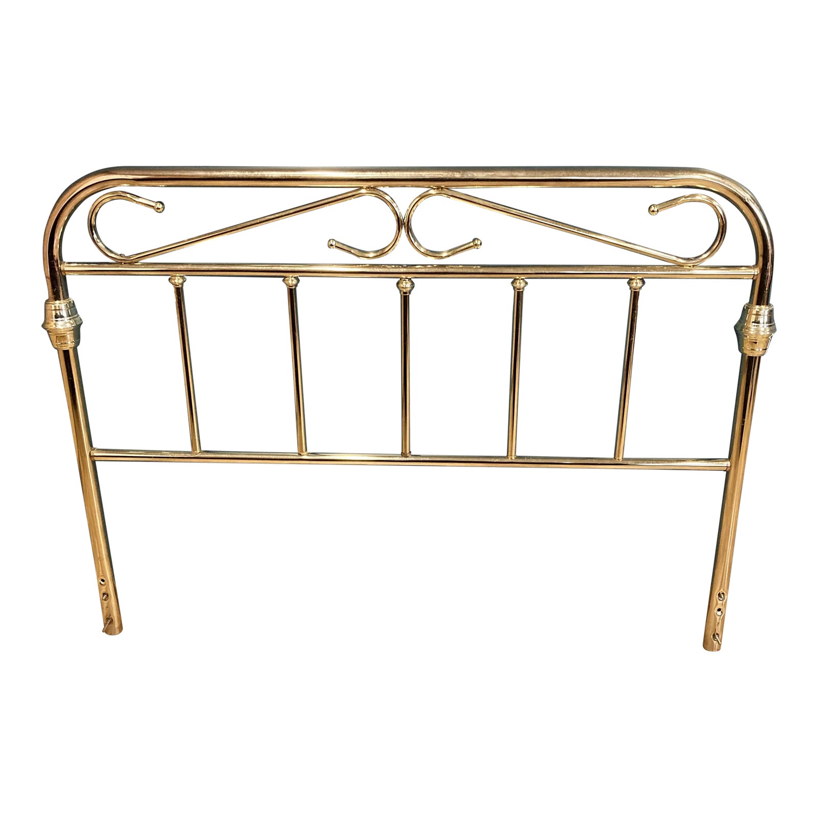 1940s Vintage Brass Full Sized Headboard Chairish