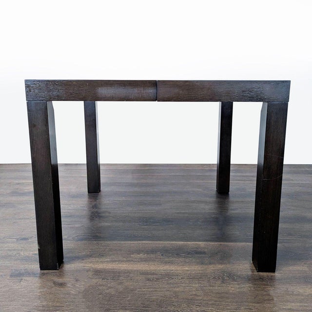 Modern West Elm Extendable Dining Table For Sale - Image 3 of 10