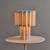 Plissé White Edition' Pleated Textile Table Lamp by Folkform for Örsjö For Sale - Image 14 of 17