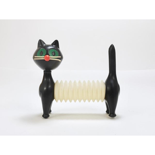 Liba Accordion Toy Cat by Libuše Niklová for Fatra, Former Czechoslovakia, 1963 For Sale - Image 13 of 18