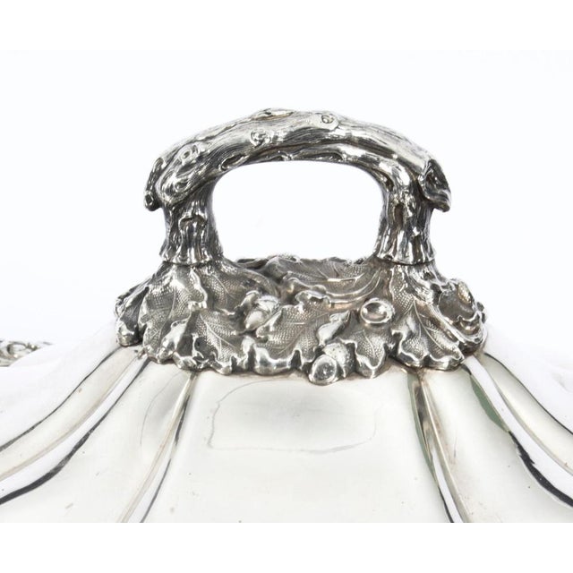 Antique 18th Century Sheffield Plate Tureen & Domed Cover, Set of 2 For Sale - Image 4 of 18