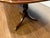 Traditional Scallop Cornered Mahogany Double Pedestal Dining Table by Leighton Hall - Showroom Sample For Sale - Image 14 of 14
