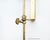 1960's Solid Brass Clam Scallop Sea Shell Wall Sconce Adjustable Candle Holder For Sale - Image 4 of 7