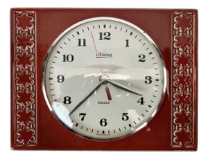 Vintage Ceramic Wall Clock from Kaiser, Germany, 1960s