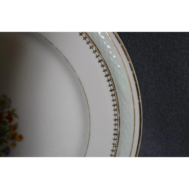 Ceramic 1960s Raynaud Limoges Porcelain Plates- Set of 4 For Sale - Image 7 of 12