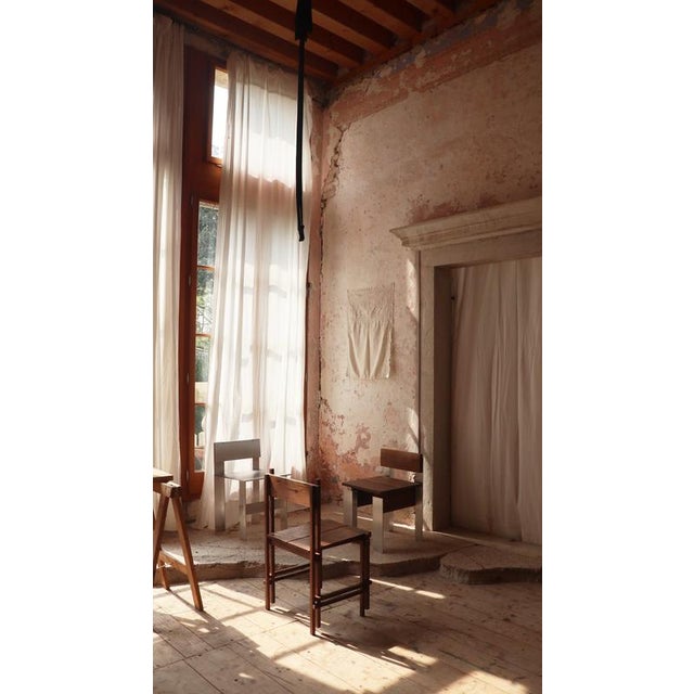 Soft Futurism Defender Chair in Walnut and Aluminum by Filippo Andrighetto For Sale - Image 12 of 13