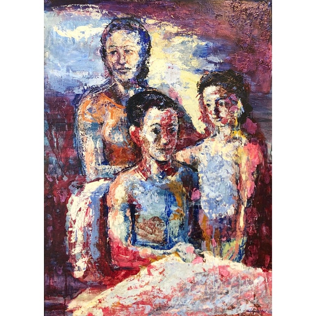 Hand signed lower right and dated 1958 Hank Laventhol (1927–2001) was an American painter and master print maker. He...