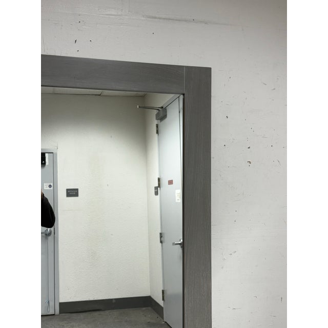 Cb2 Hanging/Leaning Gray Floor Mirror For Sale In San Francisco - Image 6 of 12