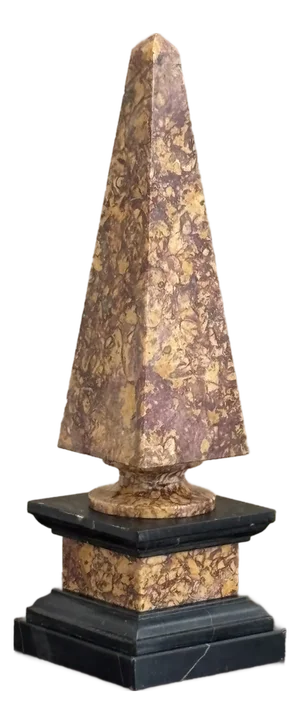 Neoclassical Style Marble Obelisk