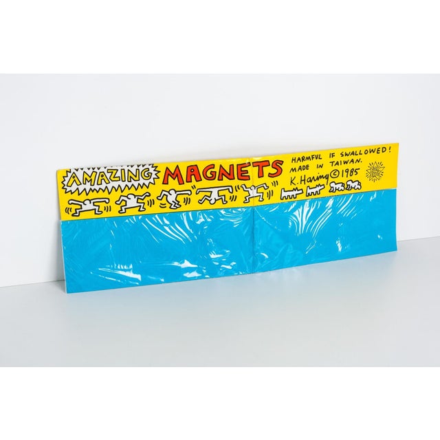 1980s Keith Haring Iconic Pop Shop Magnets, C. 1985 — Set of 6 For Sale - Image 5 of 6