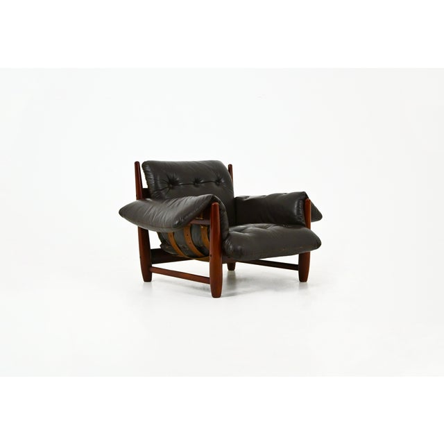 Sheriff Lounge Chair by Sergio Rodrigues for Isa, 1960s For Sale - Image 12 of 12