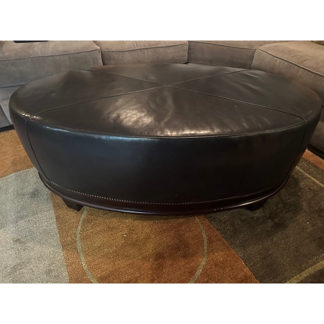 2000 - 2009 Oval Ottoman For Sale - Image 5 of 8