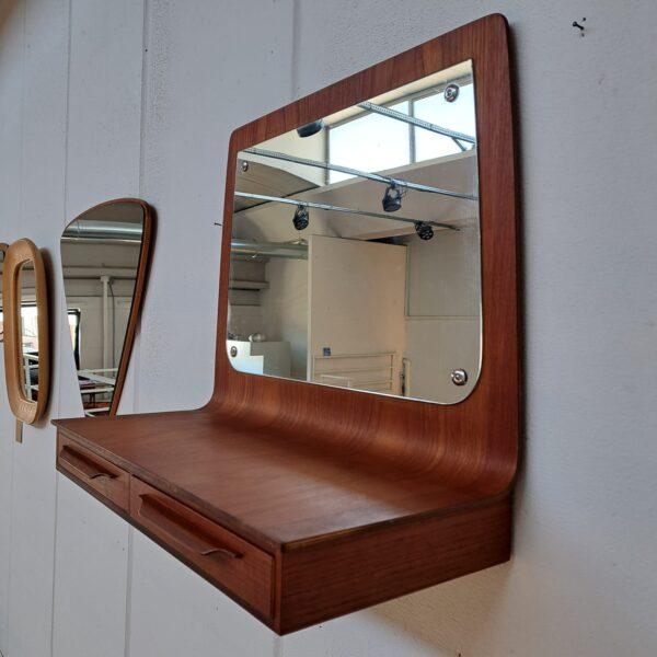 Mirror with Drawers by Johannes Anderson For Sale - Image 4 of 8