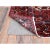 Red 1960 8'9"x10'10" Upsdell Red Soft Wool Semi Antique Nomad Art Worn Down Oriental Rug For Sale - Image 8 of 12