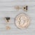New 2.67ctw Black Diamond Stud Earrings 14k Yellow Gold Round Solitaires For Sale In Greensboro - Image 6 of 6