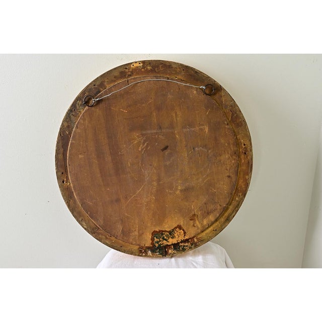 English 19th Century Regency Convex Mirror For Sale - Image 9 of 9