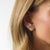 Early 21st Century Gia 4.00 Carat Fancy Yellow Heart Shape Diamond 18k White Gold Stud Earrings, A Pair For Sale - Image 5 of 8