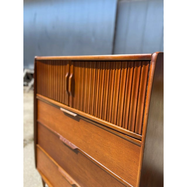 1950s Mid-Century Kent Coffey Cadence Highboy Dresser For Sale - Image 5 of 13