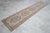 Hand-Knotted Earth Tones Turkish Runner Rug Faded Colors Low Pile Hallway Decor - 2'9″x 12'7″ For Sale - Image 4 of 10