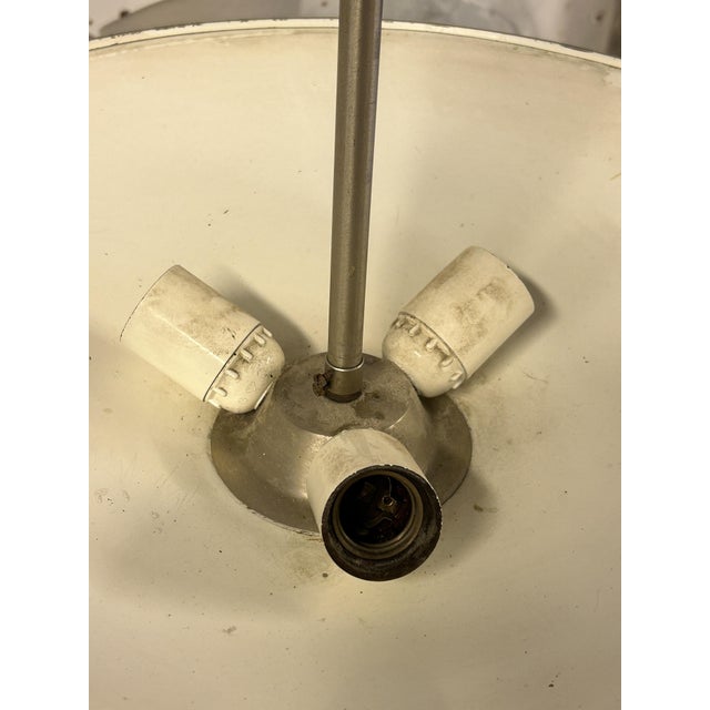 Metal Cetra Model Glass Pendant Lamp by Vico Magistretti for Artemide, 1970s For Sale - Image 7 of 9