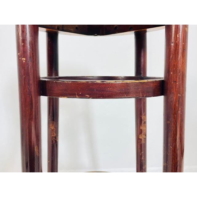 Set of 5 Barstools by Michael Thonet for Thonet Furniture, Usa 1960's For Sale - Image 11 of 12
