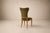 Olive Brazilian Modern Set of Eight Dining Chairs in Pau Marfim and Olive Green Mohair by Giuseppe Scapinelli, 1950s, Brazil For Sale - Image 8 of 18