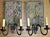 Bronze 1939&1940 Hollywood Regency Custom Bronze Hand Needlepoint Artist Marked & Dated Sconces e.f. Caldwell a - Pair For Sale - Image 8 of 9