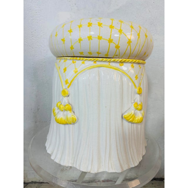 Italian Italian Garden Stool For Sale - Image 3 of 7