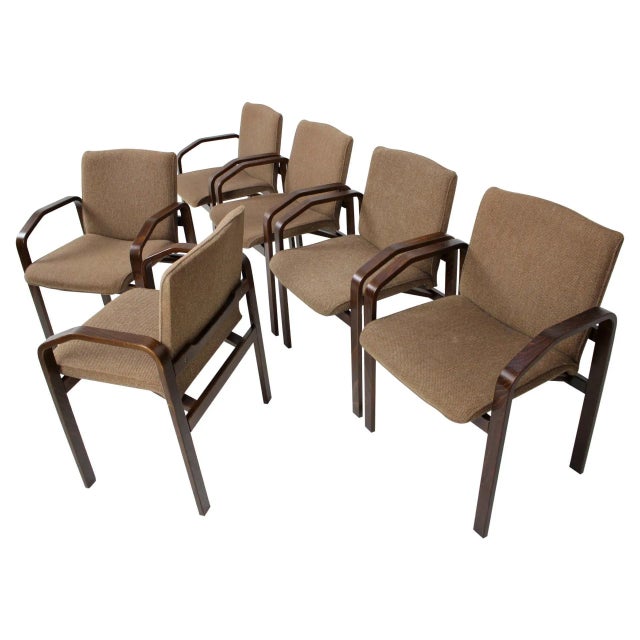 Lounge Chairs from Národní Podnik Holešov, 1993, Set of 6 For Sale - Image 14 of 14