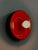 Red Space Age Red Disc Lamp from Enrico Tronconi, 1970s For Sale - Image 8 of 12