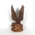 Amazing carved wood eagle folk art. Awesome gift for the bird collector. Makes a great statement on a shelf with plants....