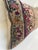 Pillow Upholstered With Antique Rug For Sale In Los Angeles - Image 6 of 8