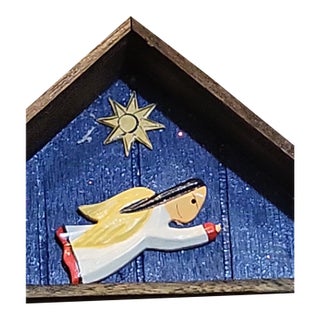 Vintage Lillian Vernon Folding Nativity Diorama For Sale