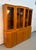 Mid-Century Modern Vintage Teak Buffet Hutch Display Cabinet by Design Furniture Mfg. Ltd. For Sale - Image 3 of 14