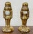Late 20th Century Vintage Brass Nutcracker Stocking Hooks, a Pair For Sale - Image 5 of 5