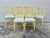 Bring the ultimate Palm Beach Hollywood Regency flair to your space with this stunning, rare set of six vintage faux...