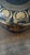 1970s Large Serving, Candy or Trinket Dish by St Hand-Made in Greece With 24kt Gold Trim. For Sale - Image 4 of 8