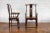 Chinese Qing Dynasty 19th Century Yoke Back Armchairs with Rattan Seats - A Pair For Sale In New York - Image 6 of 13