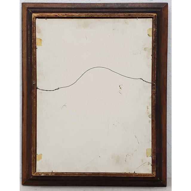 19th Century Graphite Portrait of a Man Reading the New York Times C.1890s For Sale - Image 9 of 10