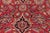 Textile Rustic Persian Red/Black Wool Rug - 9'5'' X 13'1'' For Sale - Image 7 of 10