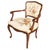 Antique Venetian Walnut Armchairs from Noble Residence, Italy, 1880, Set of 2, in Good conditions. Designed before 1890