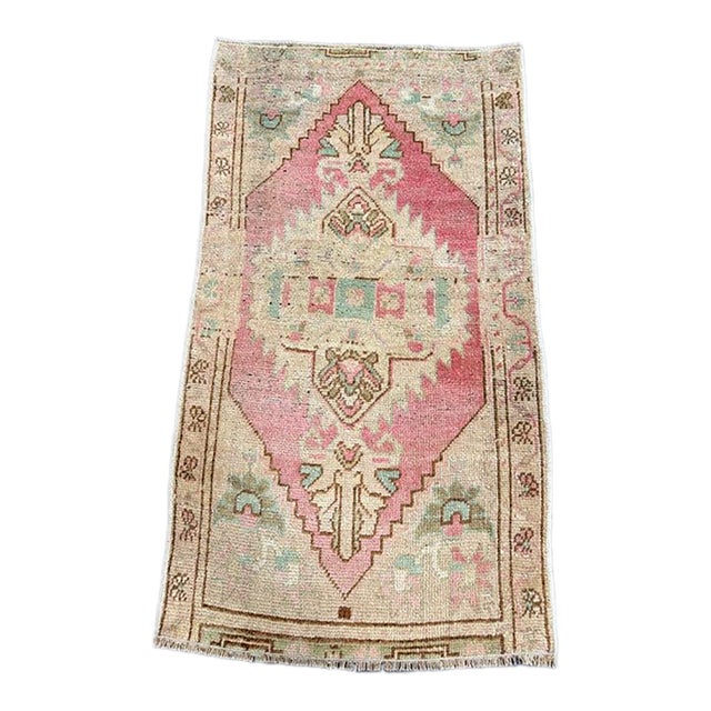 Turkish Yastik Rug 1'9" x 3'1" For Sale