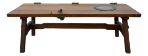 Wood Table Ship's Door