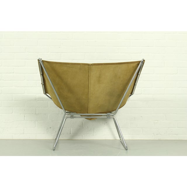 Beautiful Anneau Chair designed by Pierre Paulin produced by Dutch manufacturer AP Polak. This model is also know as the...