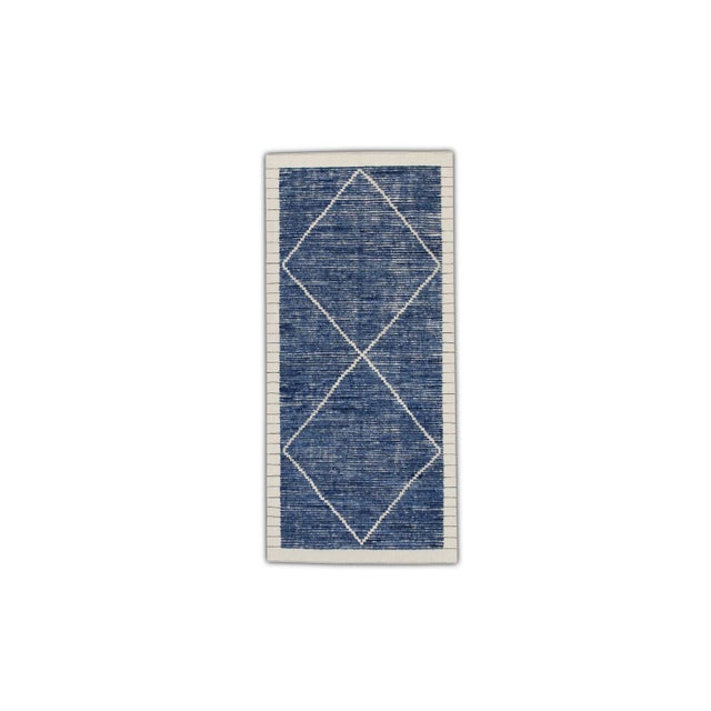 Textile Early 21st Century Modern Handmade Tulu Rug 3'2x 6'5 For Sale - Image 7 of 7